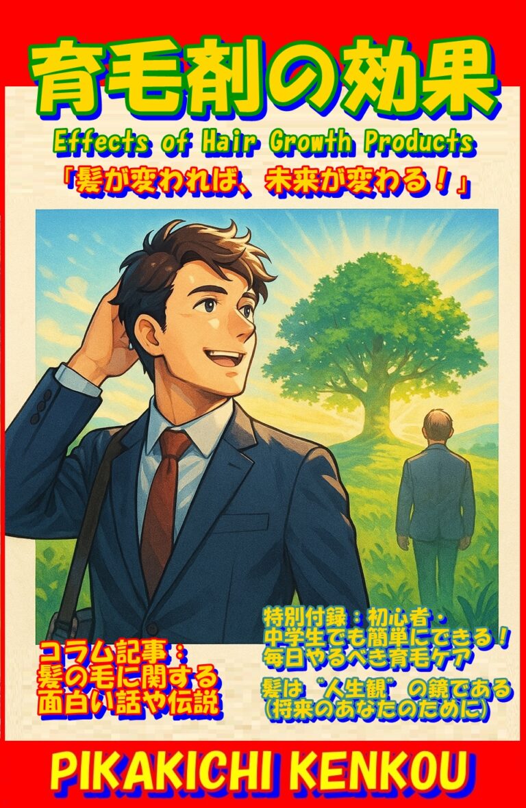 待望の新刊リリース！『育毛剤の効果：髪が変われば、未来が変わる！』─その一本が、あなたの未来を拓く - cdromservice.com